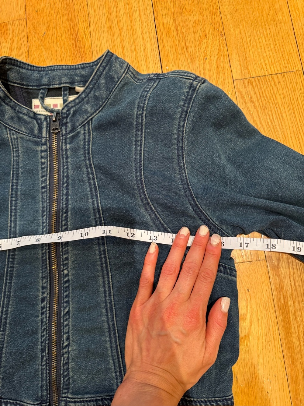 Triple five soul denim stretchy lightweight dress - Picture 5 of 12